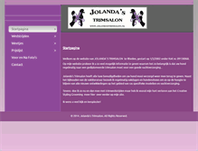 Tablet Screenshot of jolandastrimsalon.nl